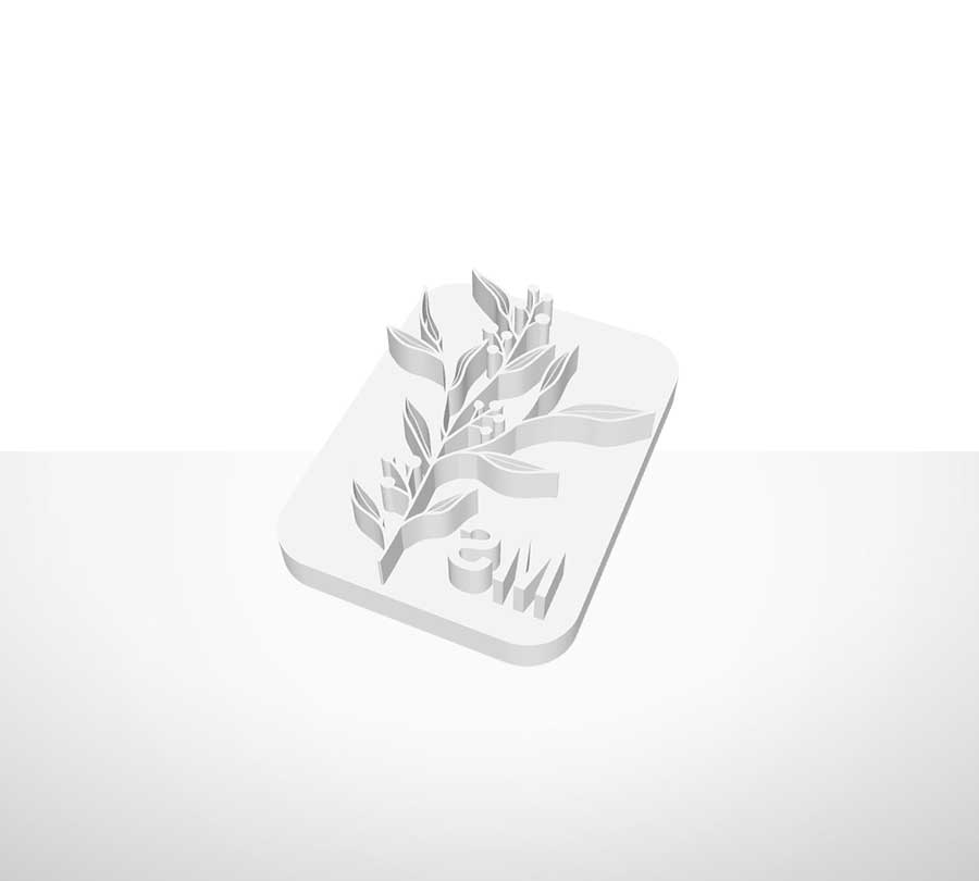 Tampon en céramique (créez votre propre design)