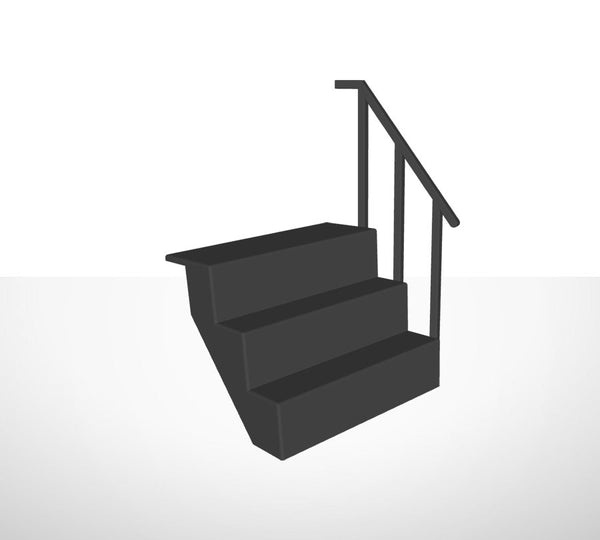 Porte elfique - escalier