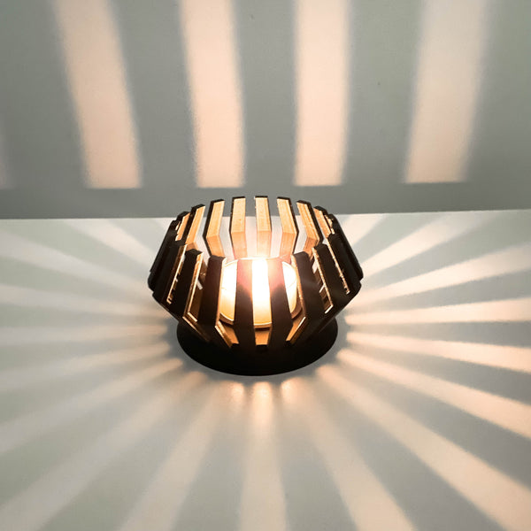 Chandelier en zigzag